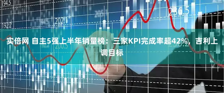 实倍网 自主5强上半年销量榜：三家KPI完成率超42%，吉利上调目标