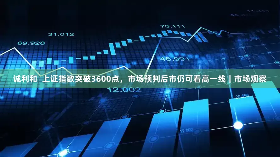 诚利和  上证指数突破3600点，市场预判后市仍可看高一线｜市场观察