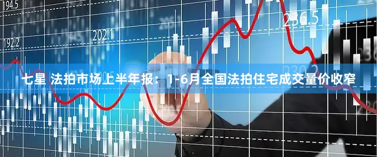 七星 法拍市场上半年报：1-6月全国法拍住宅成交量价收窄