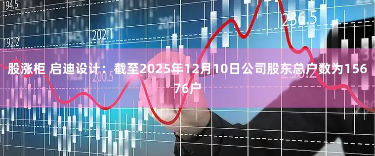 股涨柜 启迪设计：截至2025年12月10日公司股东总户数为15676户